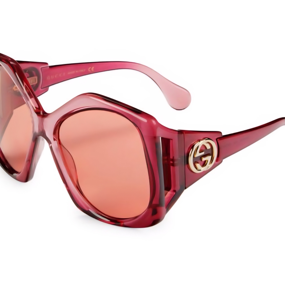 Gucci Women's Rose-Tinted Sunglasses - Picture 2 of 4